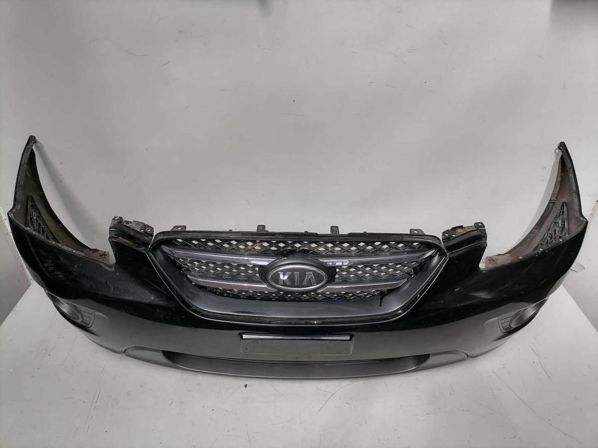 Kia Carens 3 original Sto&szlig;stange Stossf&auml;nger vorn Cherry Black Bj.2007